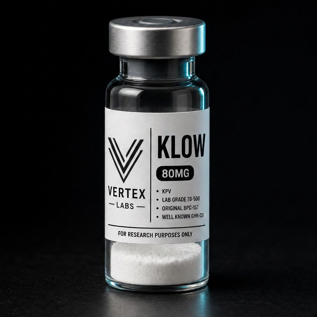 KLOW 80mg research vial by Vertex Labs