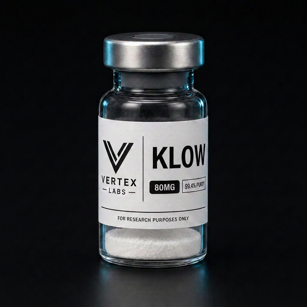 KLOW 80mg research vial by Vertex Labs